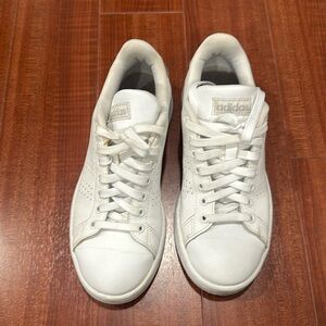 Adidas white sneakers